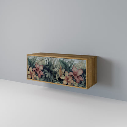 HEAVENLY BLOOM Móvel de TV Compacto de 2 Portas
