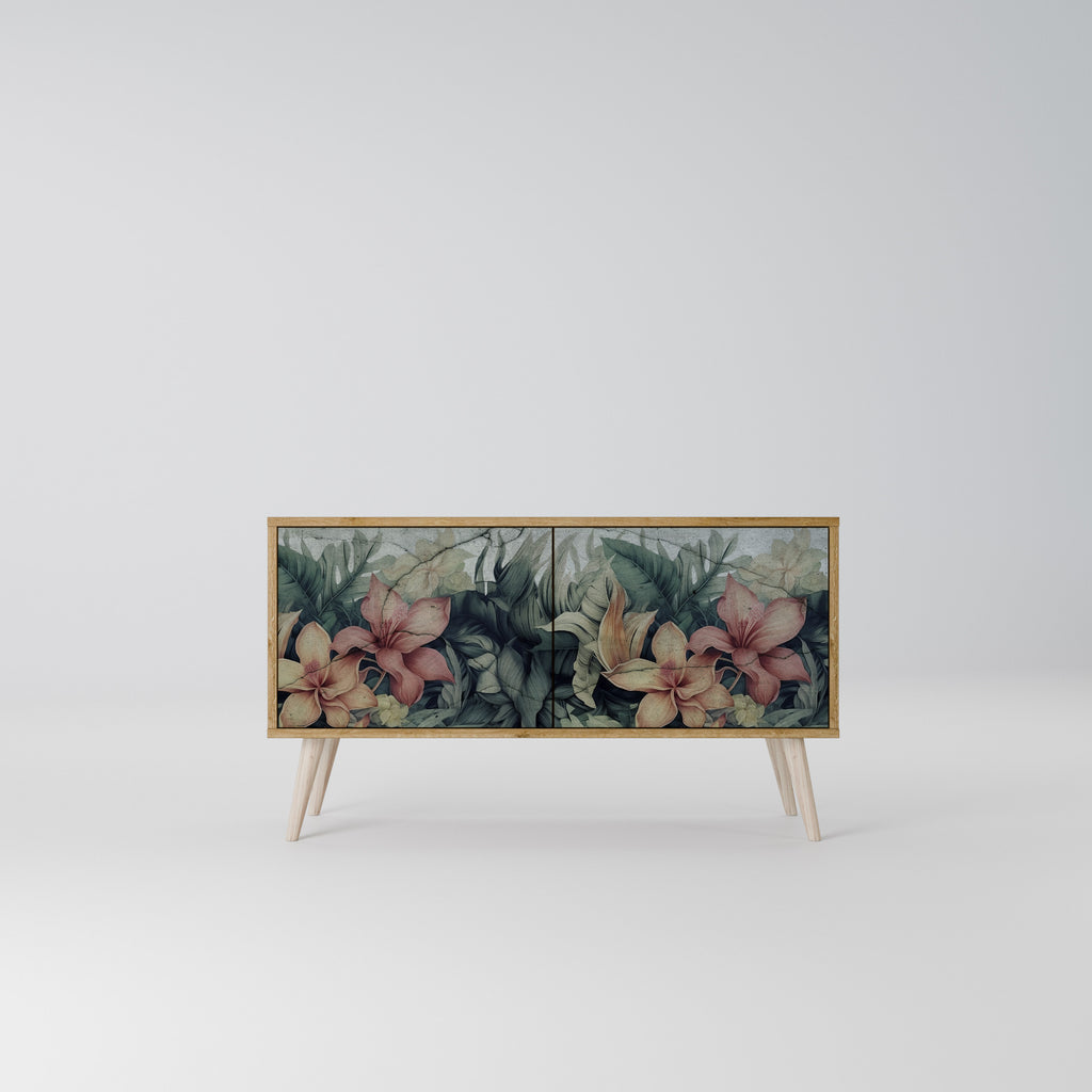 HEAVENLY BLOOM Compact 2-Door TV Cabinet