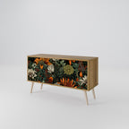 MIDNIGHT SPROUT Compact 2-Door TV Cabinet