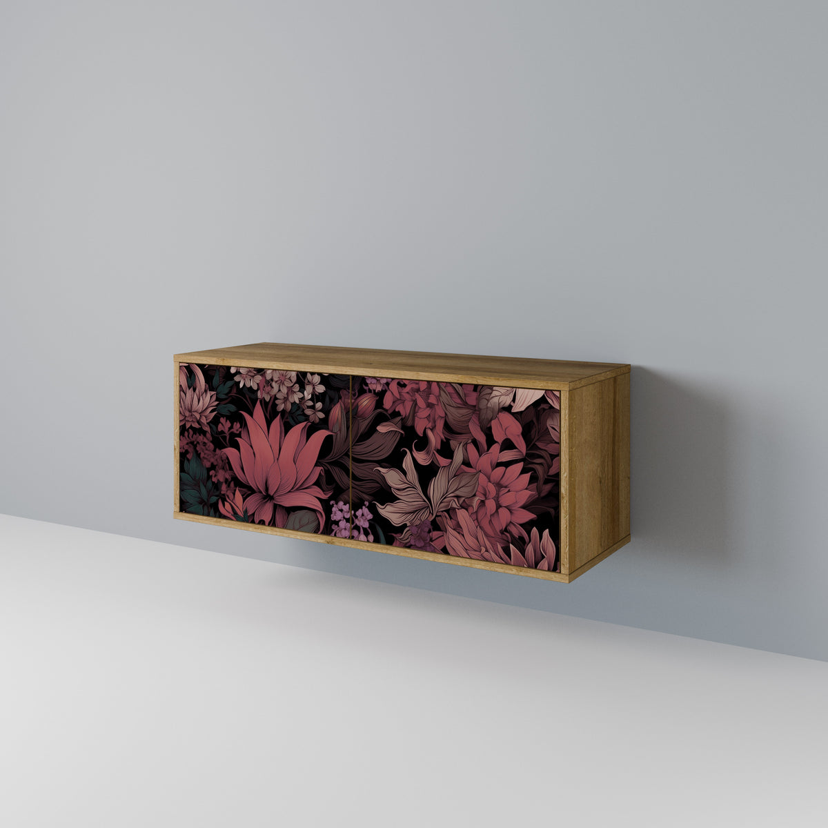 FLORAL WHISPER Móvel de TV Compacto de 2 Portas