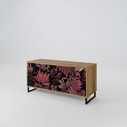 FLORAL WHISPER Móvel de TV Compacto de 2 Portas