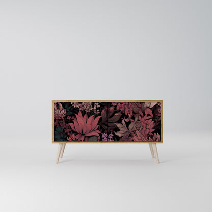 FLORAL WHISPER Móvel de TV Compacto de 2 Portas