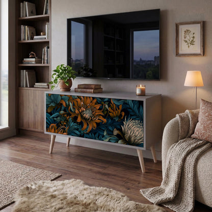 MORNING BLOOM Móvel de TV Compacto de 2 Portas