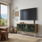FERN FLOWERS Compact 2-Door TV Cabinet