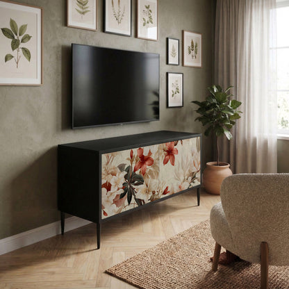 PETAL HARMONY Móvel de TV Compacto de 2 Portas