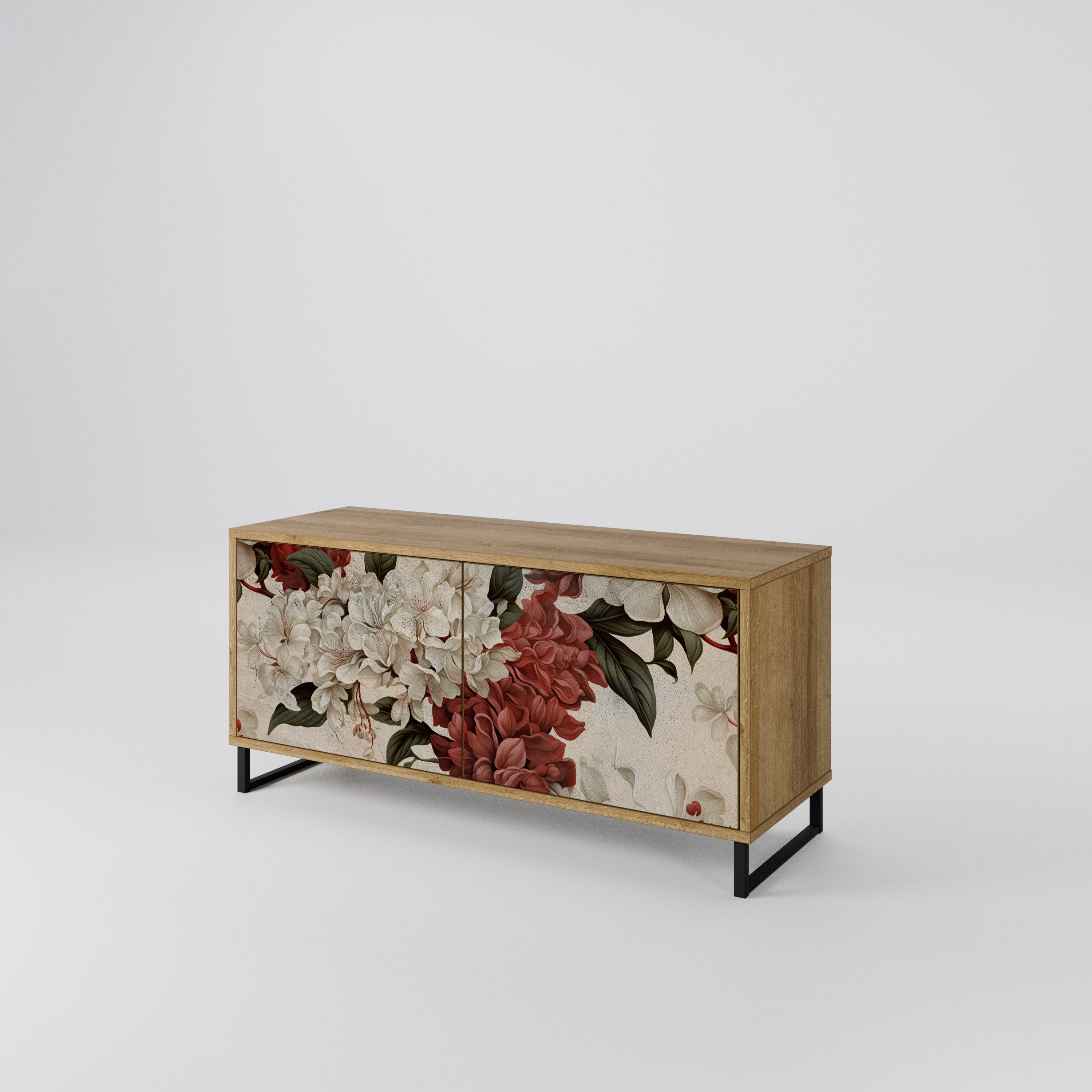 EPHEMERAL DAYS Compact 2-Door TV Cabinet