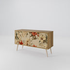 BLOOMING HARMONY Compact 2-Door TV Cabinet