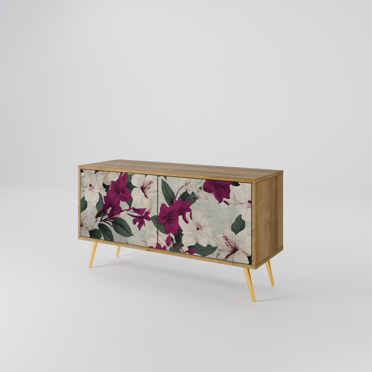 FLOWERET DREAM Móvel de TV Compacto de 2 Portas