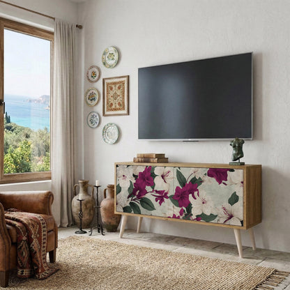 FLOWERET DREAM Móvel de TV Compacto de 2 Portas