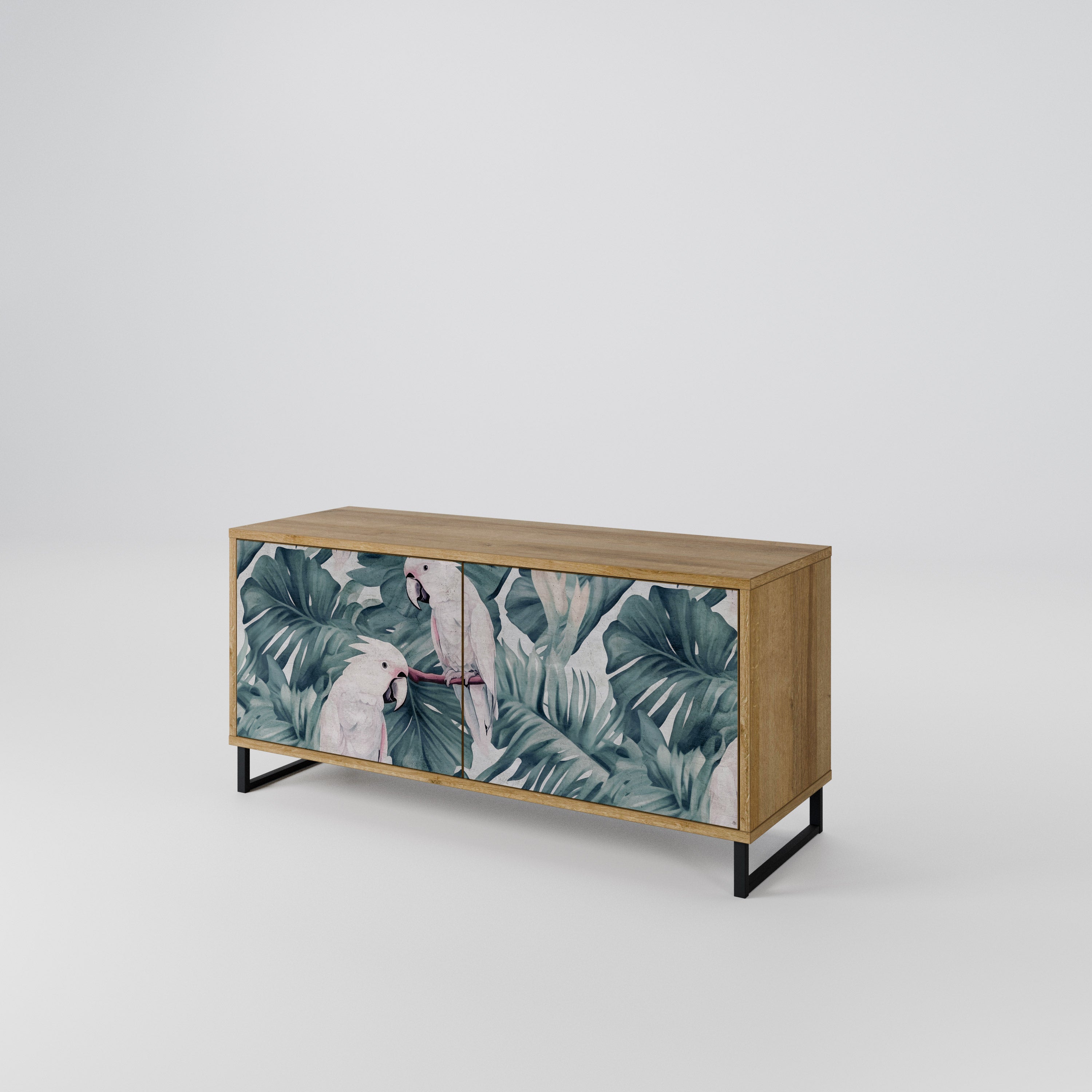 POPINJAY LOOK Compact 2-Door TV Cabinet