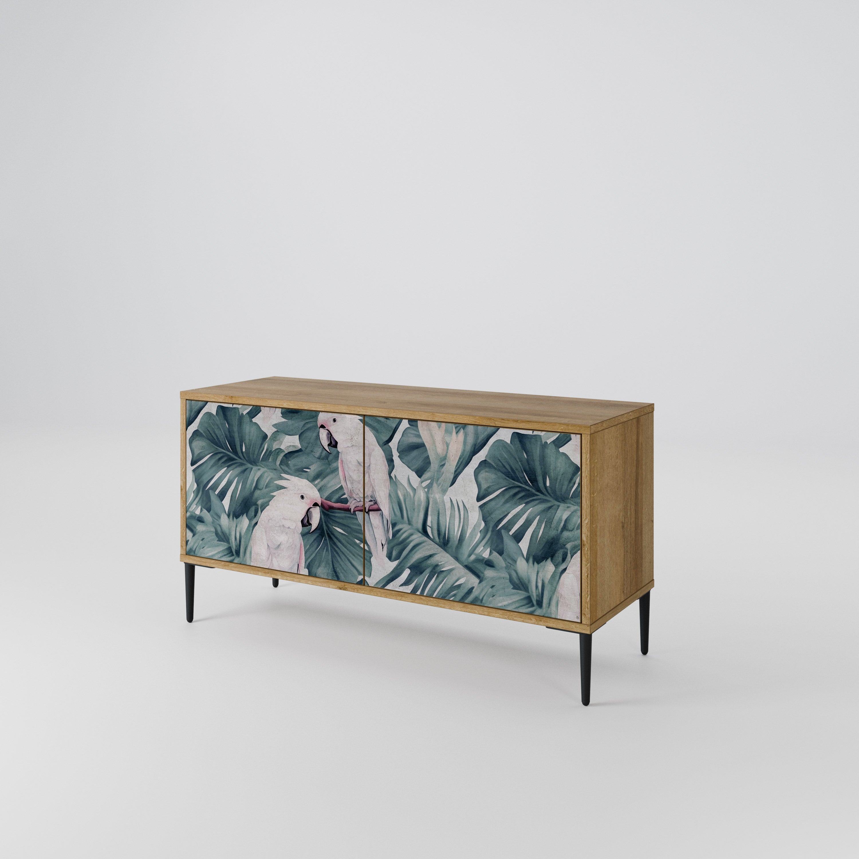 POPINJAY LOOK Compact 2-Door TV Cabinet