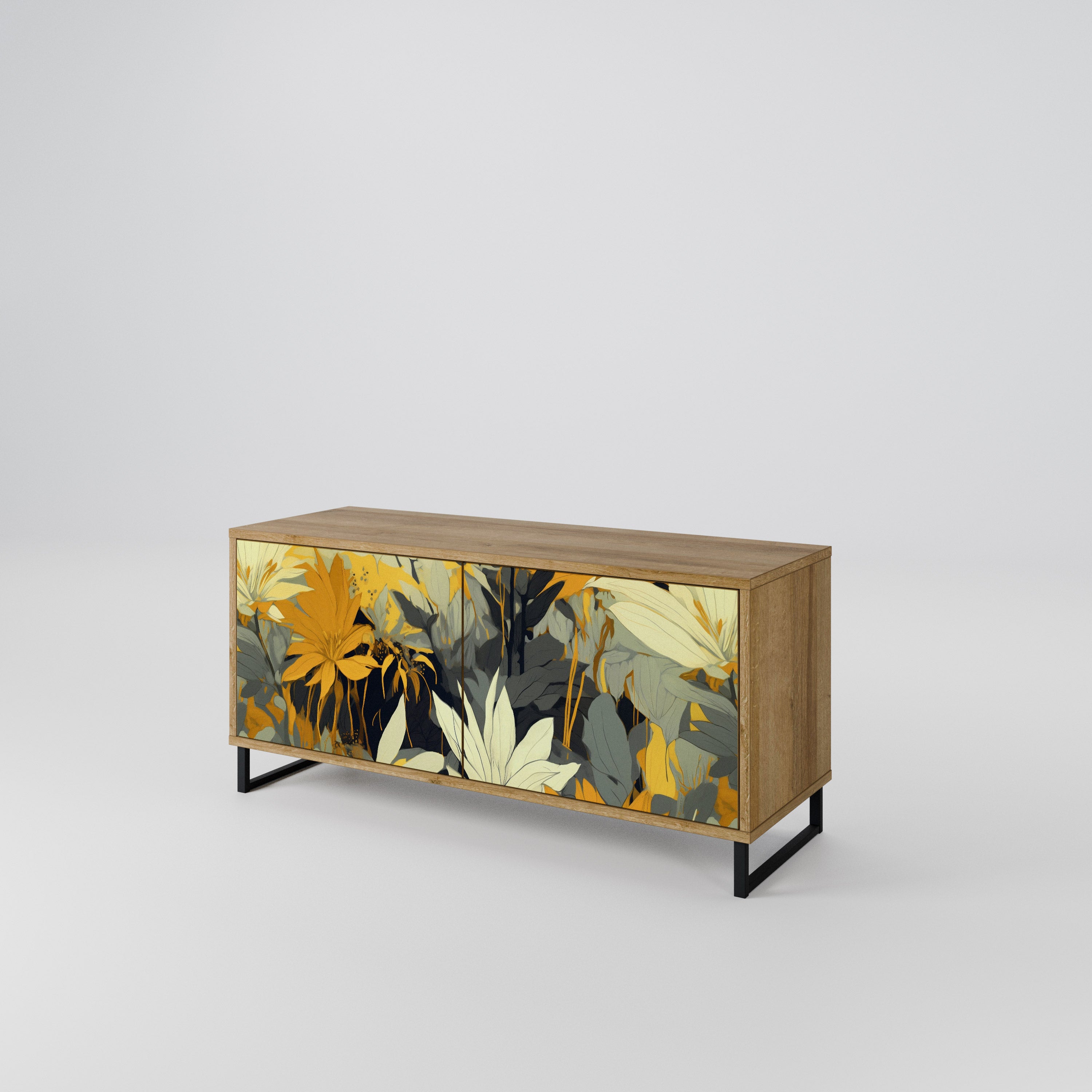 SUNKISSED LILY Compact 2-Door TV Cabinet