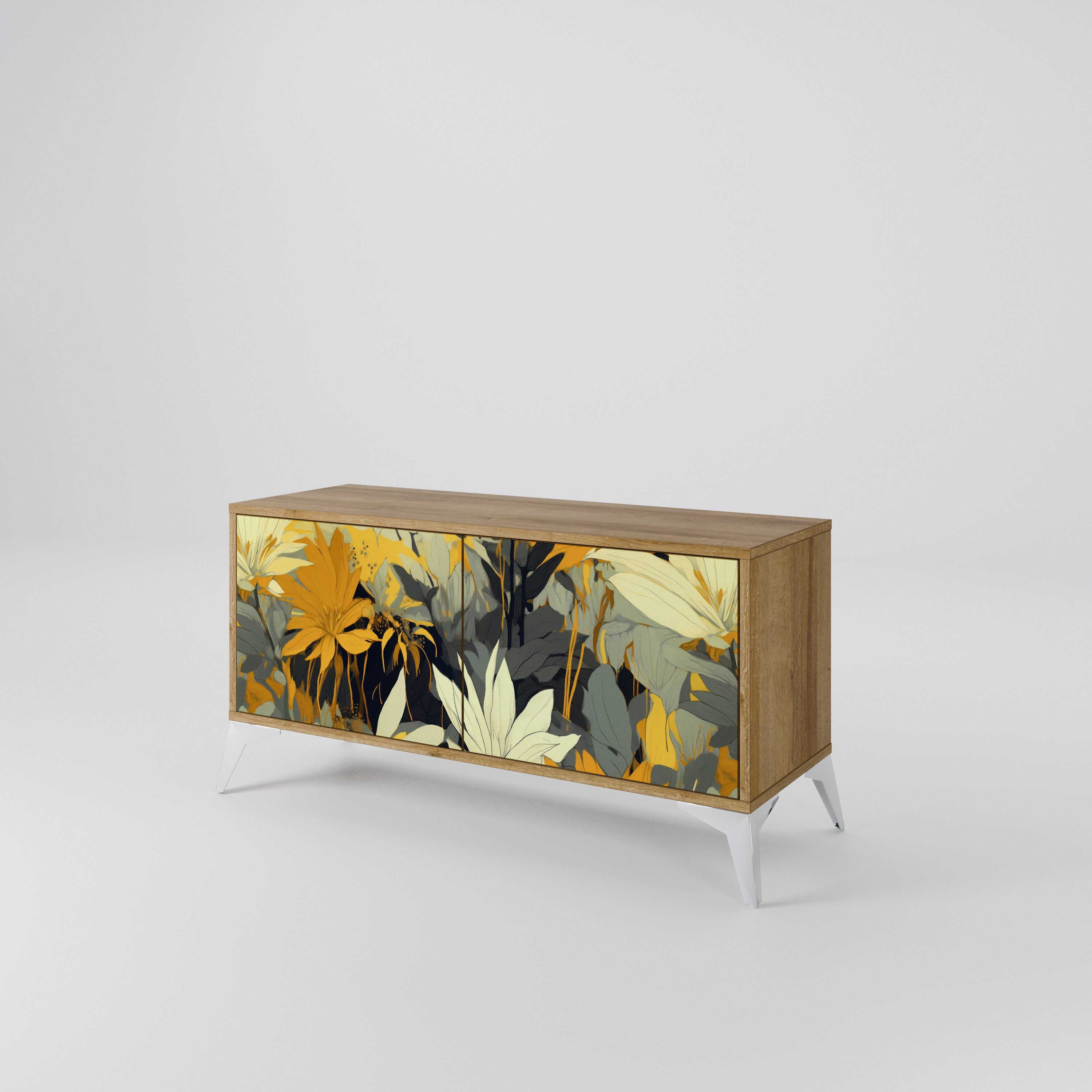 SUNKISSED LILY Compact 2-Door TV Cabinet