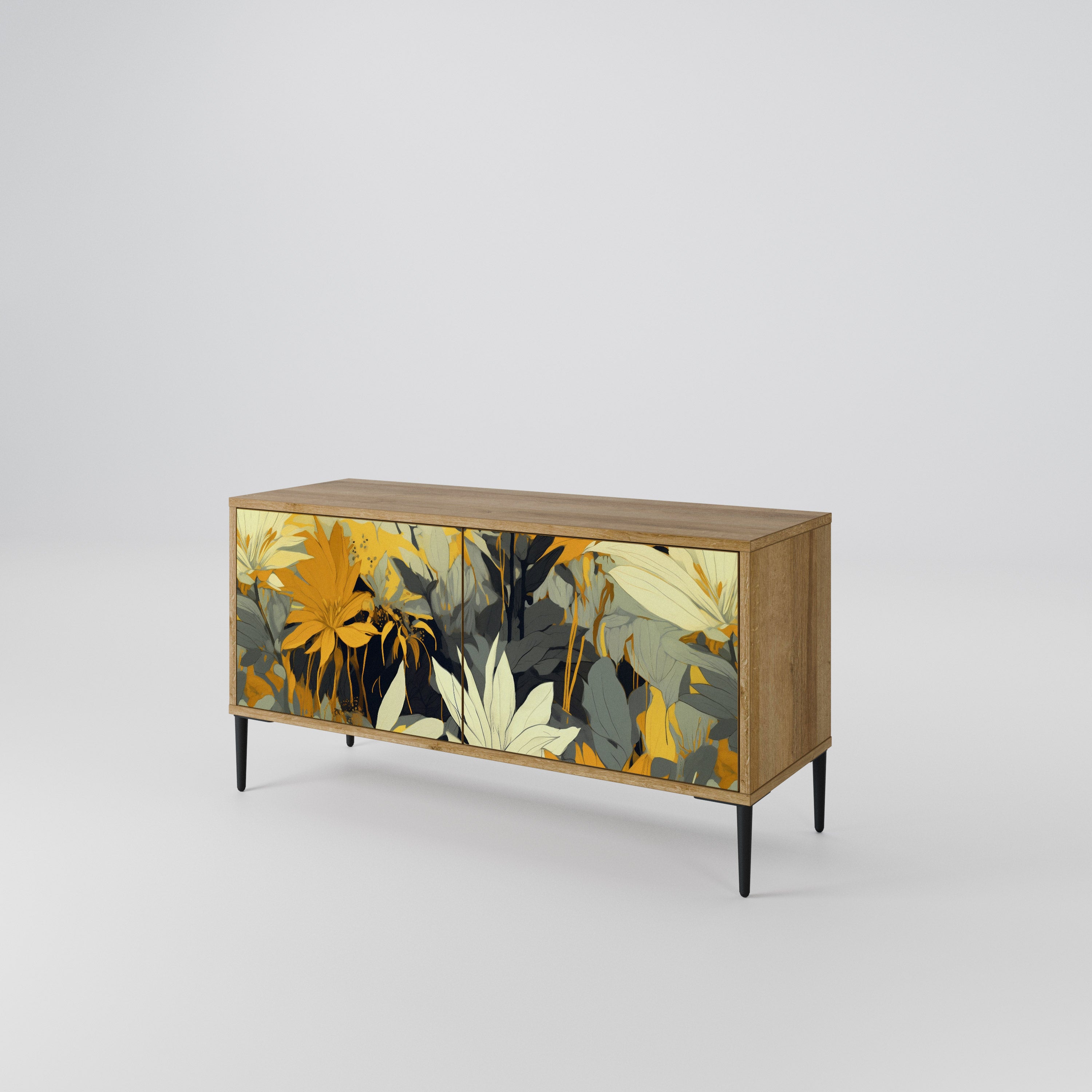 SUNKISSED LILY Compact 2-Door TV Cabinet