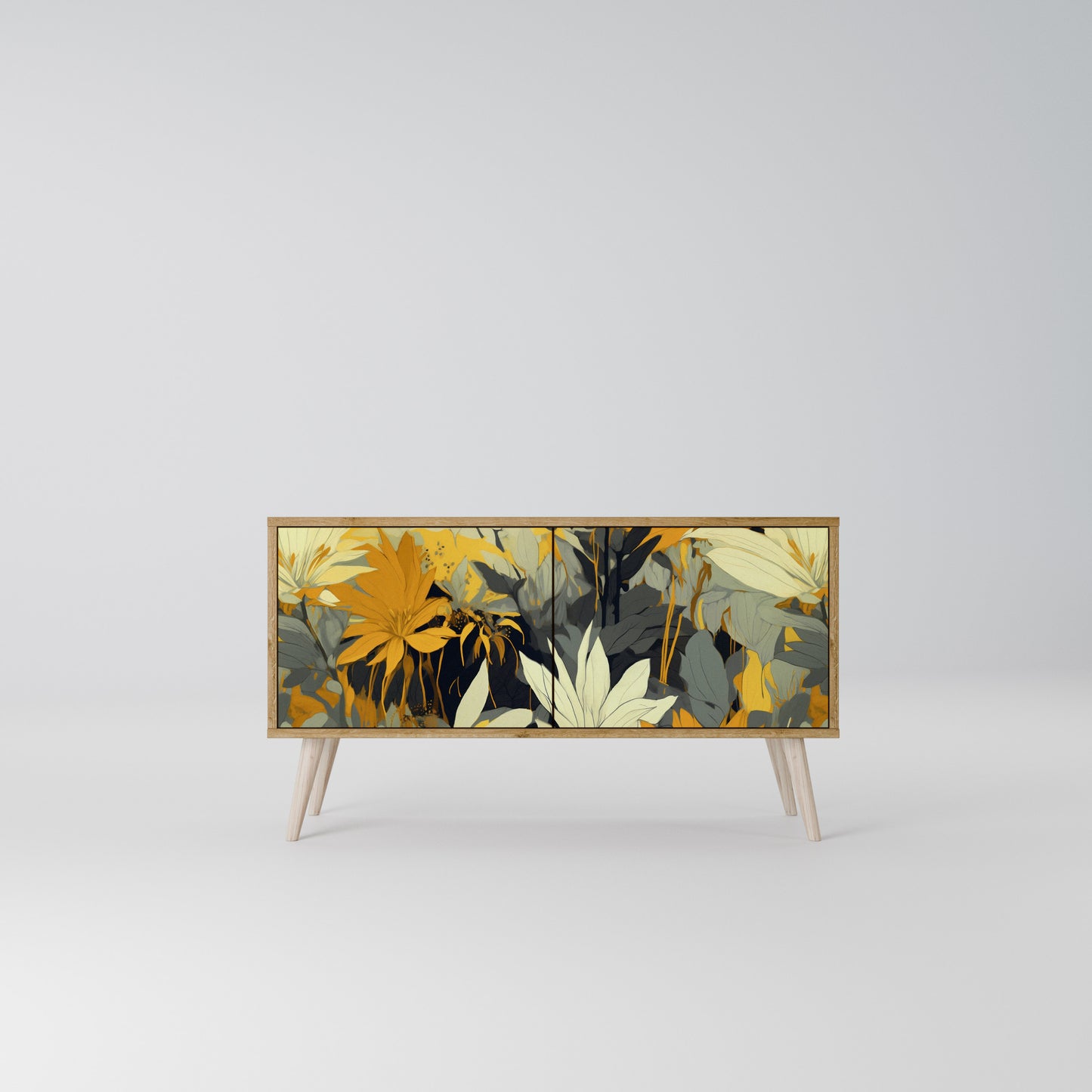 SUNKISSED LILY Móvel de TV Compacto de 2 Portas