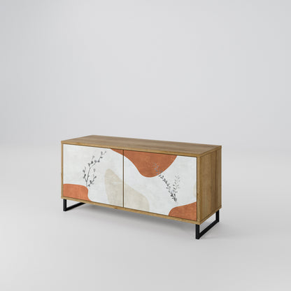 TRANQUIL TWIG Móvel de TV Compacto de 2 Portas