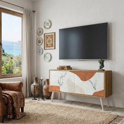 TRANQUIL TWIG Móvel de TV Compacto de 2 Portas