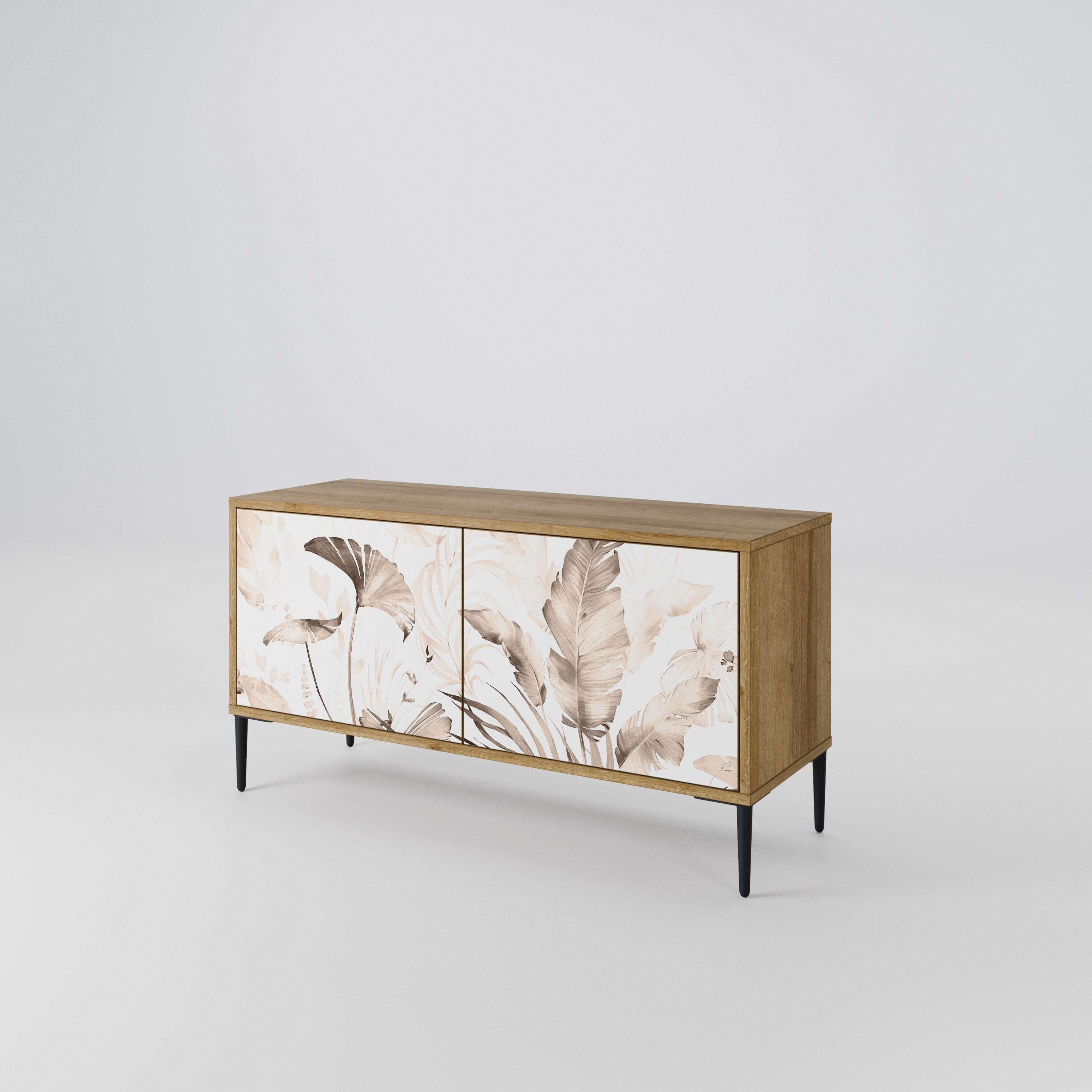 WILD TENDERNESS Compact 2-Door TV Cabinet