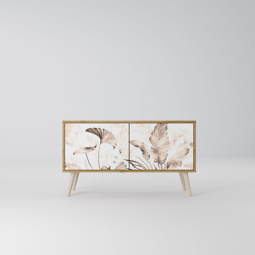 WILD TENDERNESS Compact 2-Door TV Cabinet