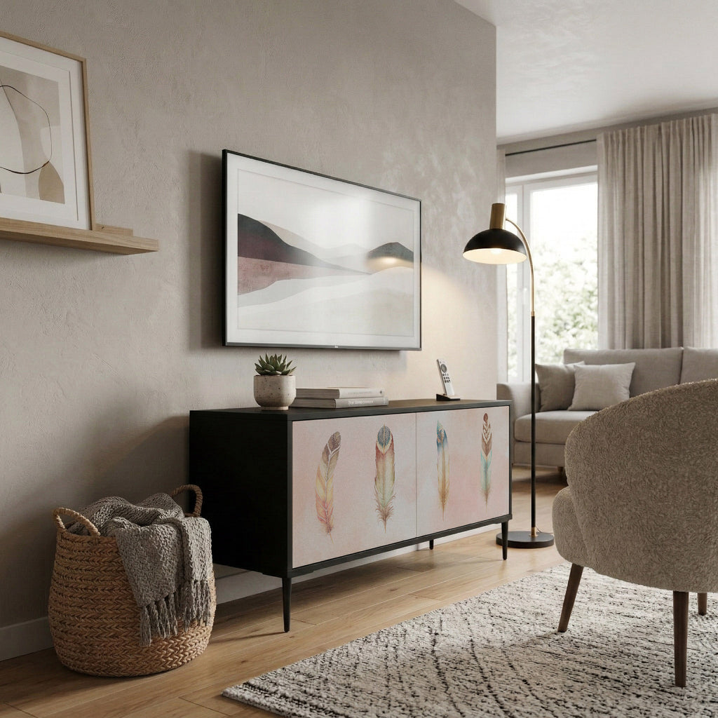 THE DELIQUESCE Compact 2-Door TV Cabinet