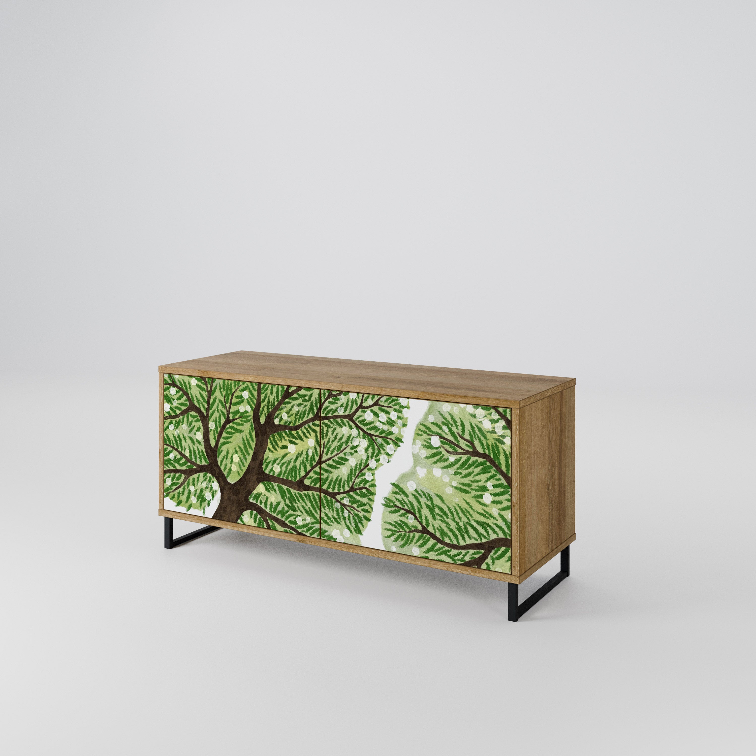 WILDERNESS DASH Móvel de TV Compacto de 2 Portas