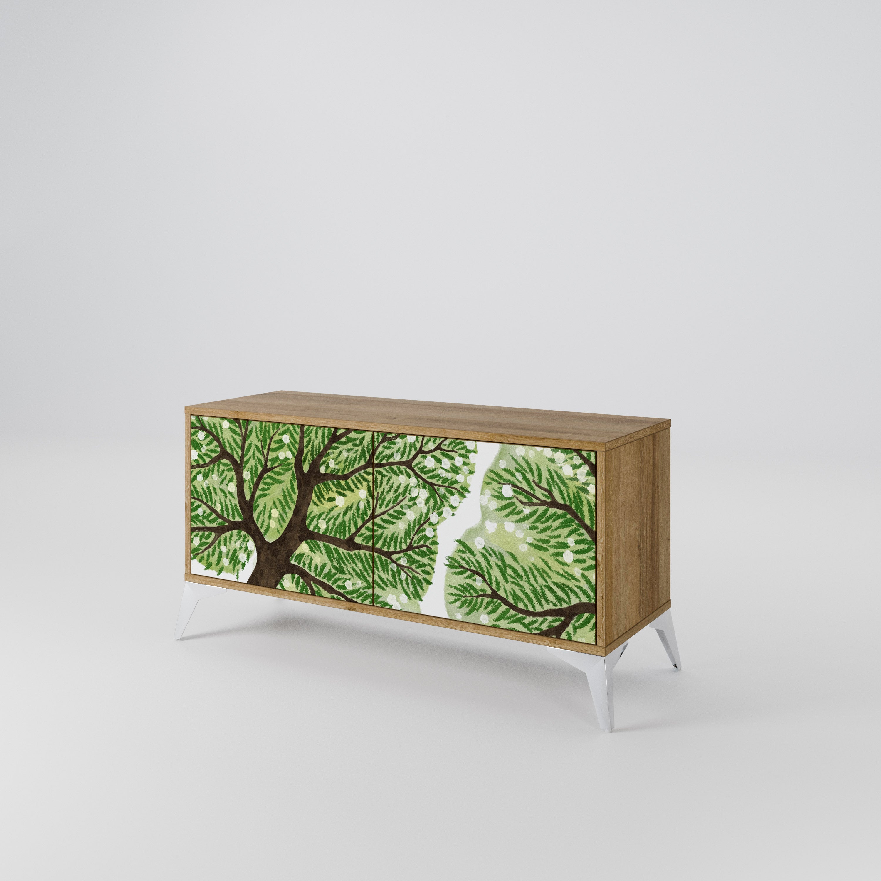 WILDERNESS DASH Móvel de TV Compacto de 2 Portas