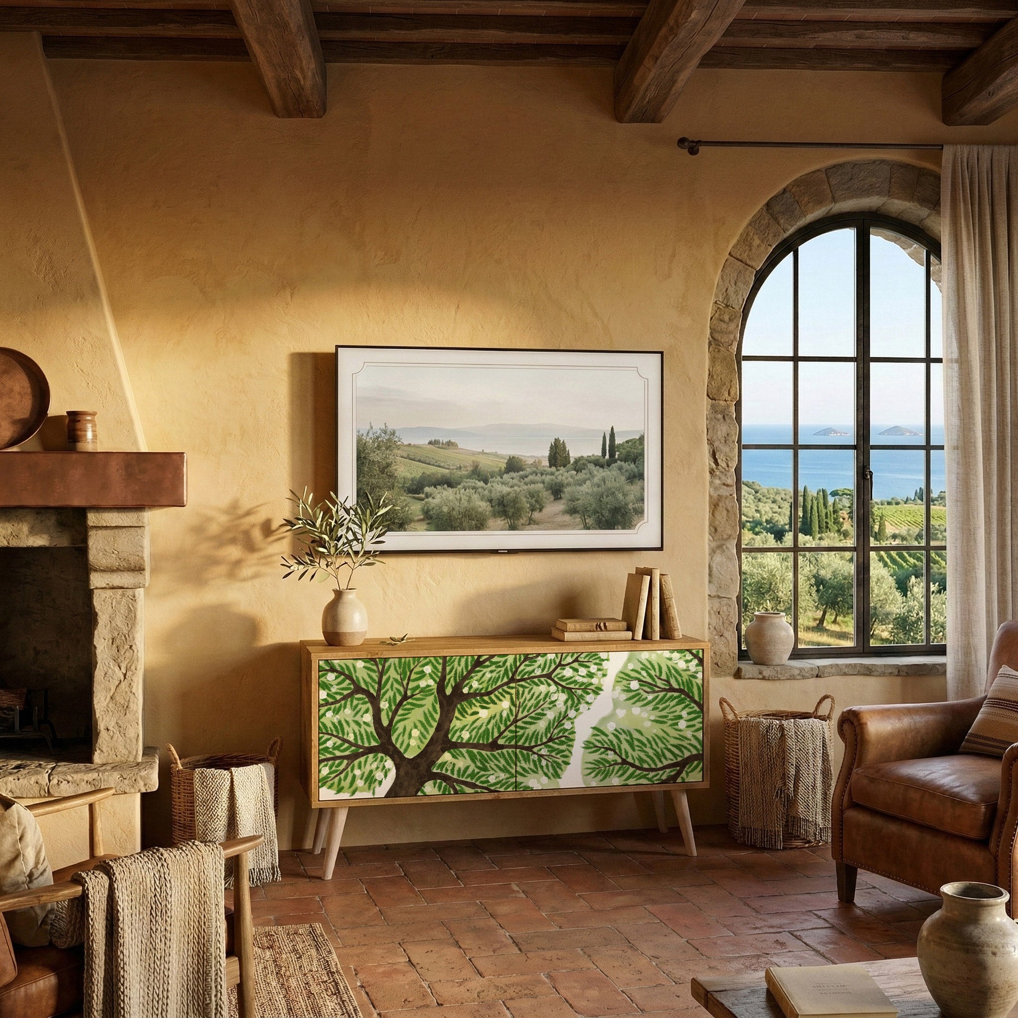 WILDERNESS DASH Móvel de TV Compacto de 2 Portas