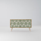 LEAVES ON GREEN Móvel de TV Compacto de 2 Portas