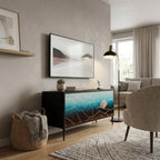 LUNAR SECRETS Compact 2-Door TV Cabinet