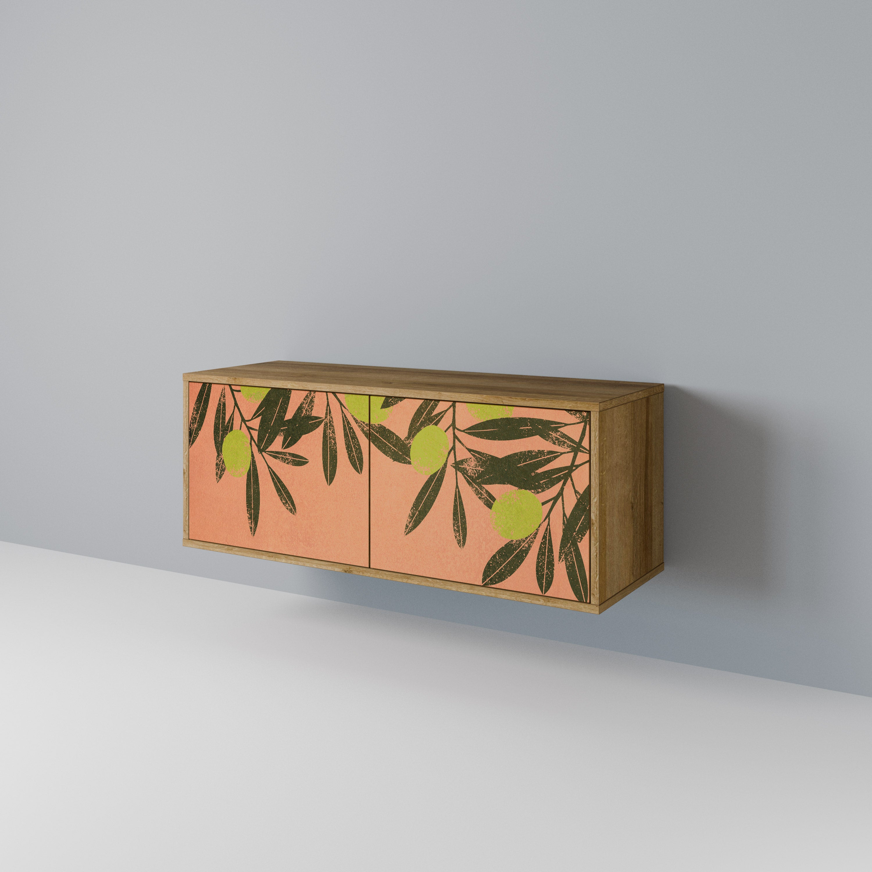 JUICY OLIVES Móvel de TV Compacto de 2 Portas