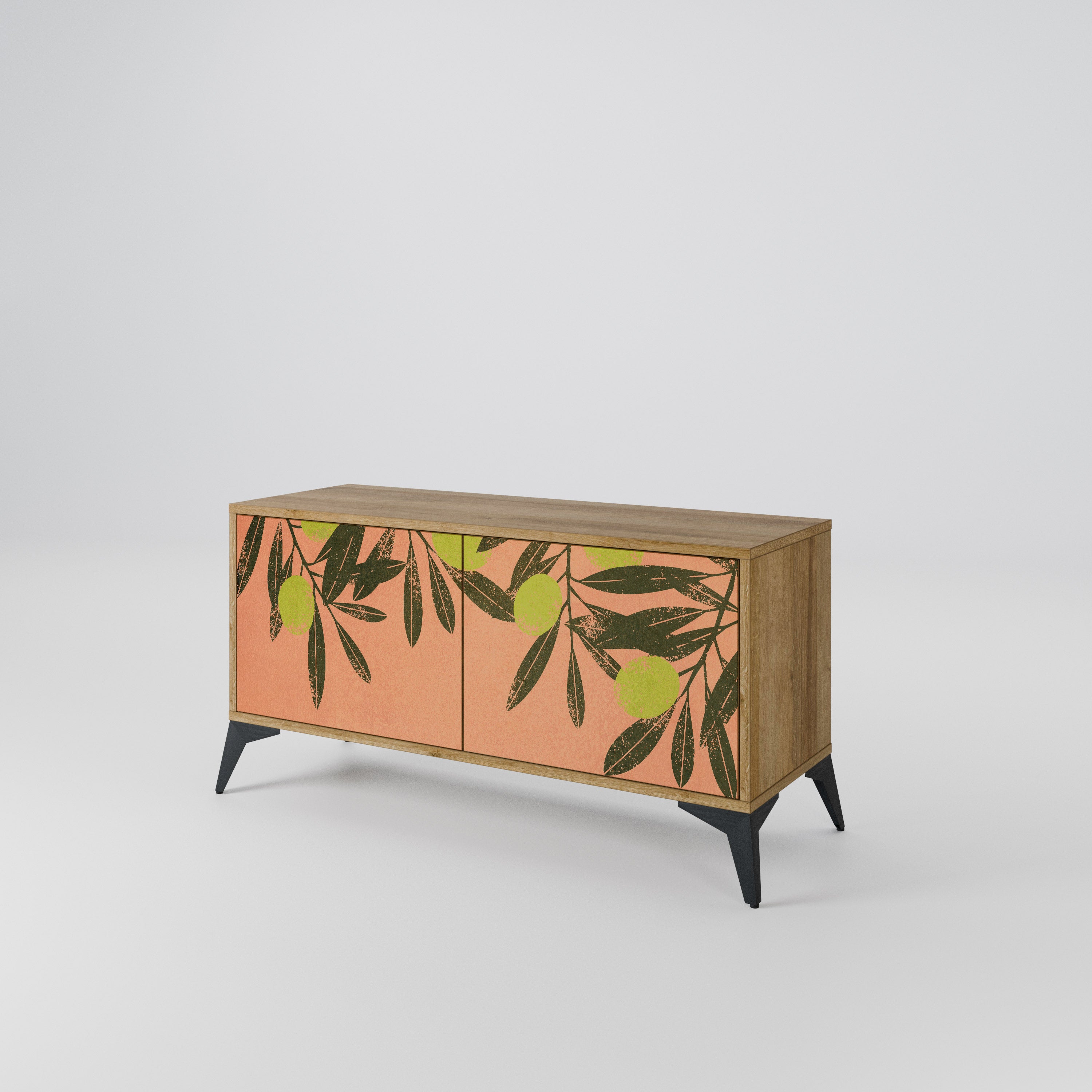 JUICY OLIVES Móvel de TV Compacto de 2 Portas