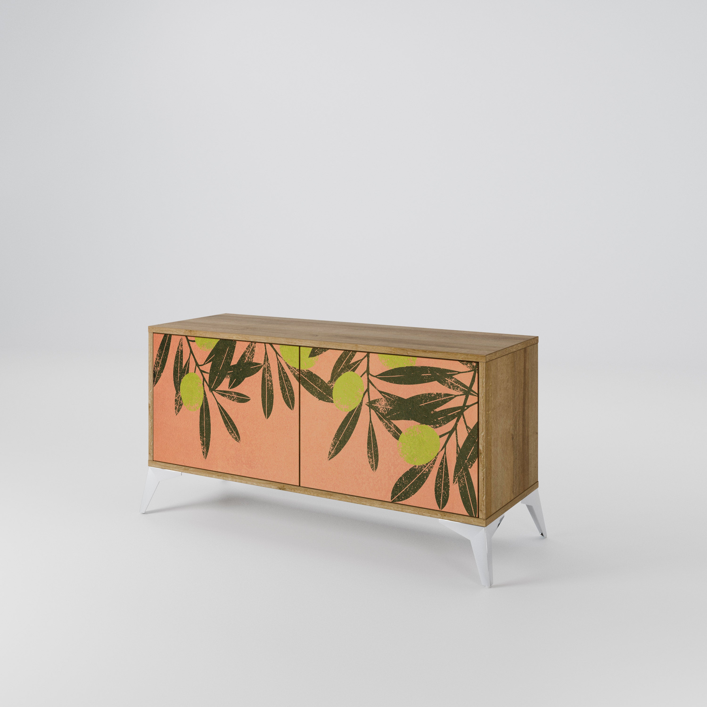 JUICY OLIVES Móvel de TV Compacto de 2 Portas