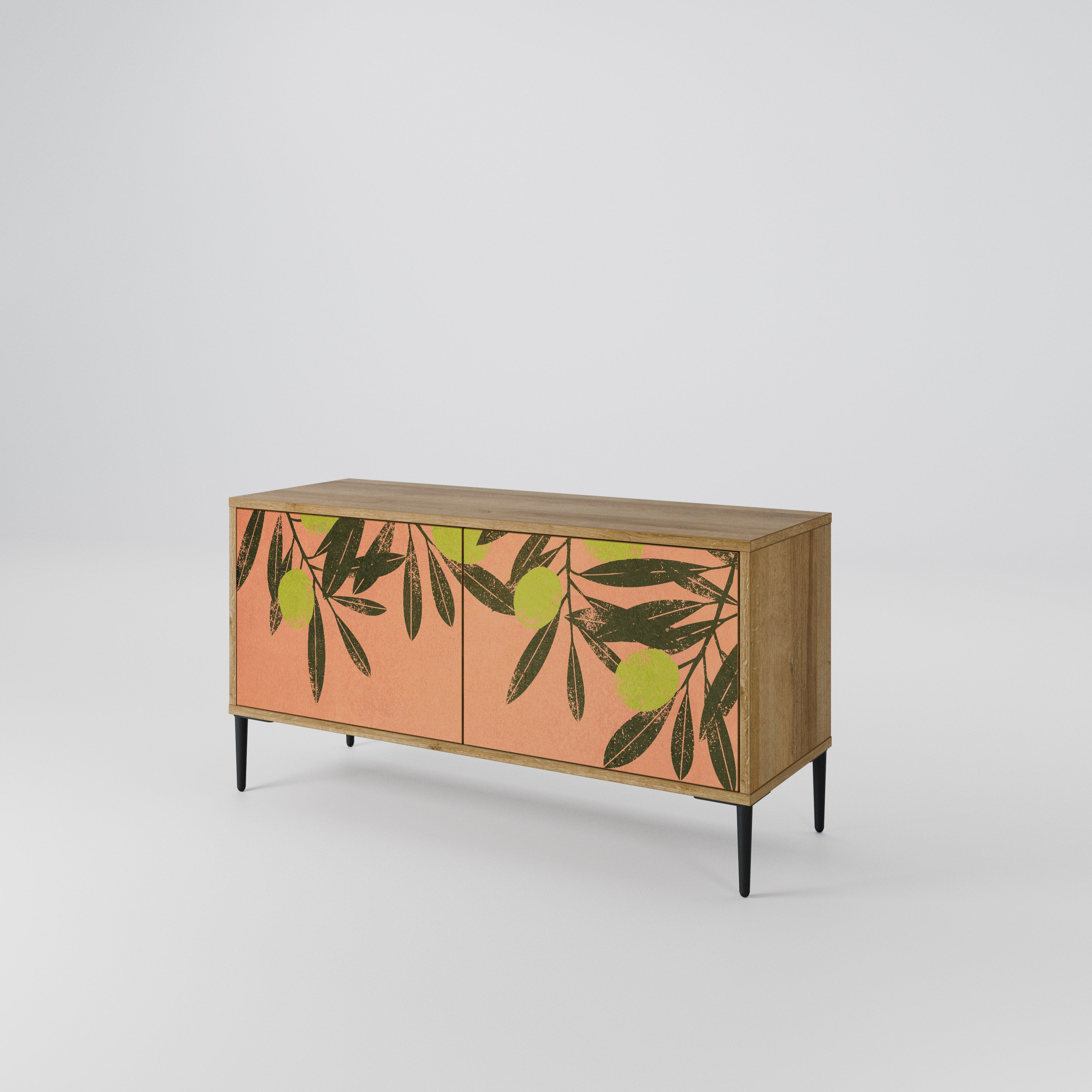 JUICY OLIVES Móvel de TV Compacto de 2 Portas