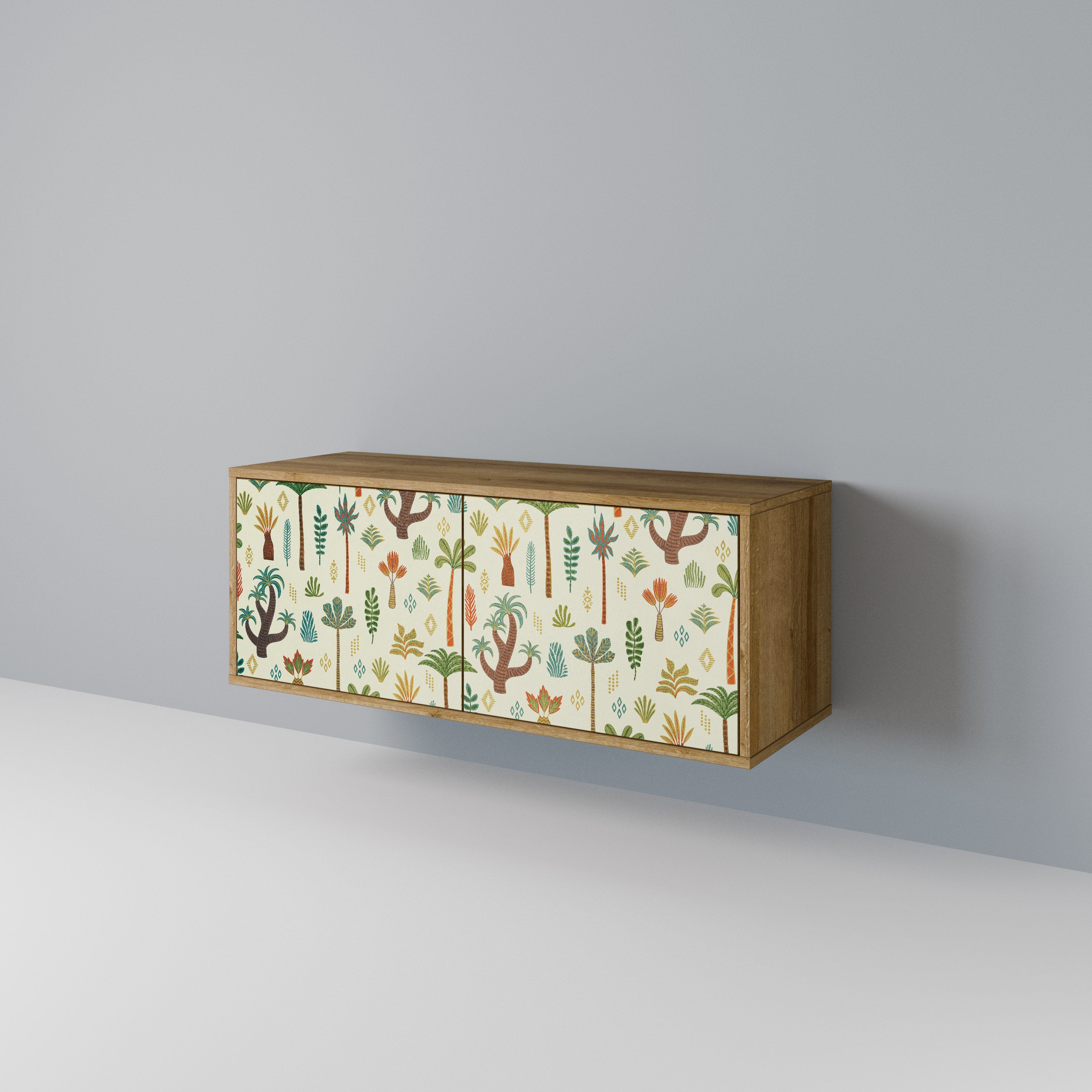 PALM SPRING Móvel de TV Compacto de 2 Portas