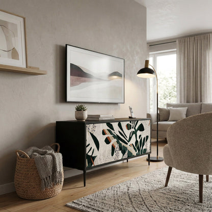 VERDURE FORMATION Compact 2-Door TV Cabinet