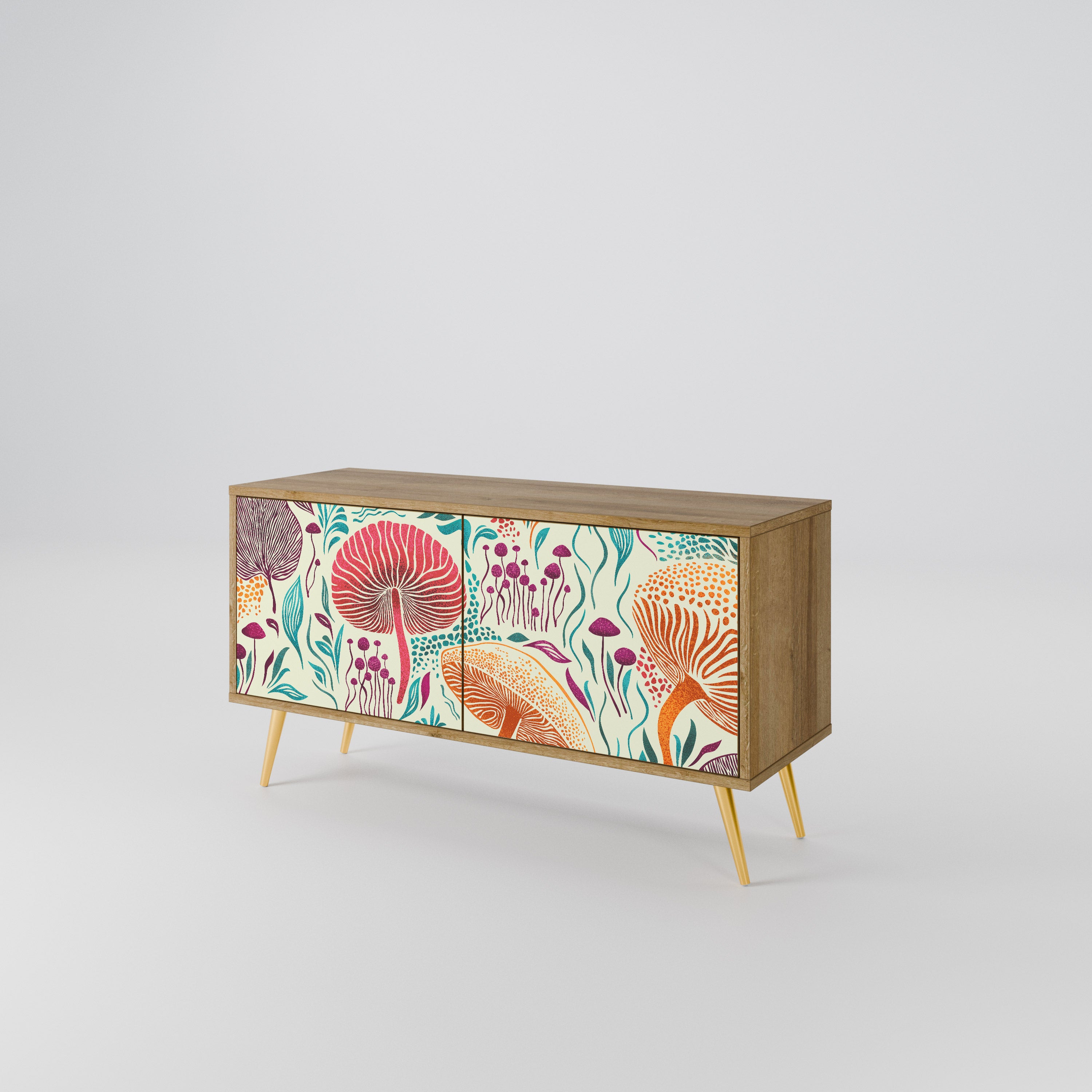 FUNGUS FANTASY Móvel de TV Compacto de 2 Portas