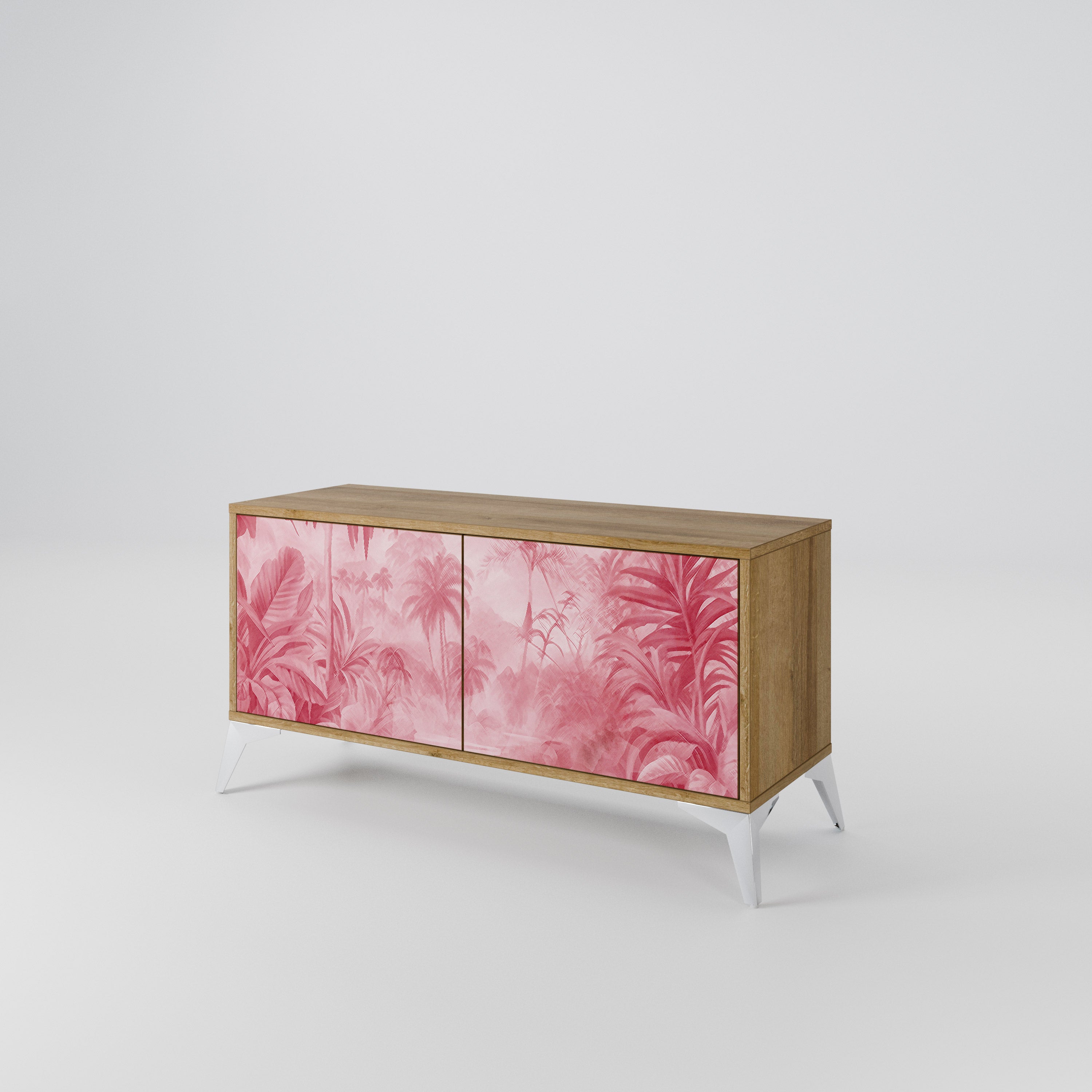 SWEET TROPICS Móvel de TV Compacto de 2 Portas