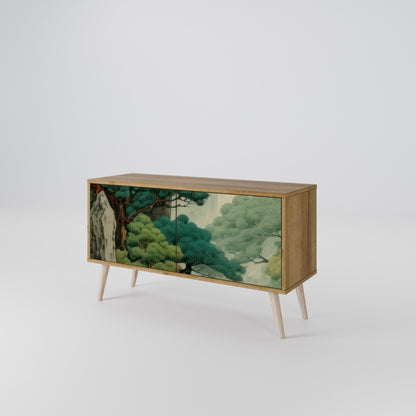VERDURE ABYSS Móvel de TV Compacto de 2 Portas