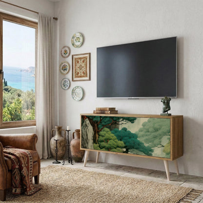 VERDURE ABYSS Móvel de TV Compacto de 2 Portas