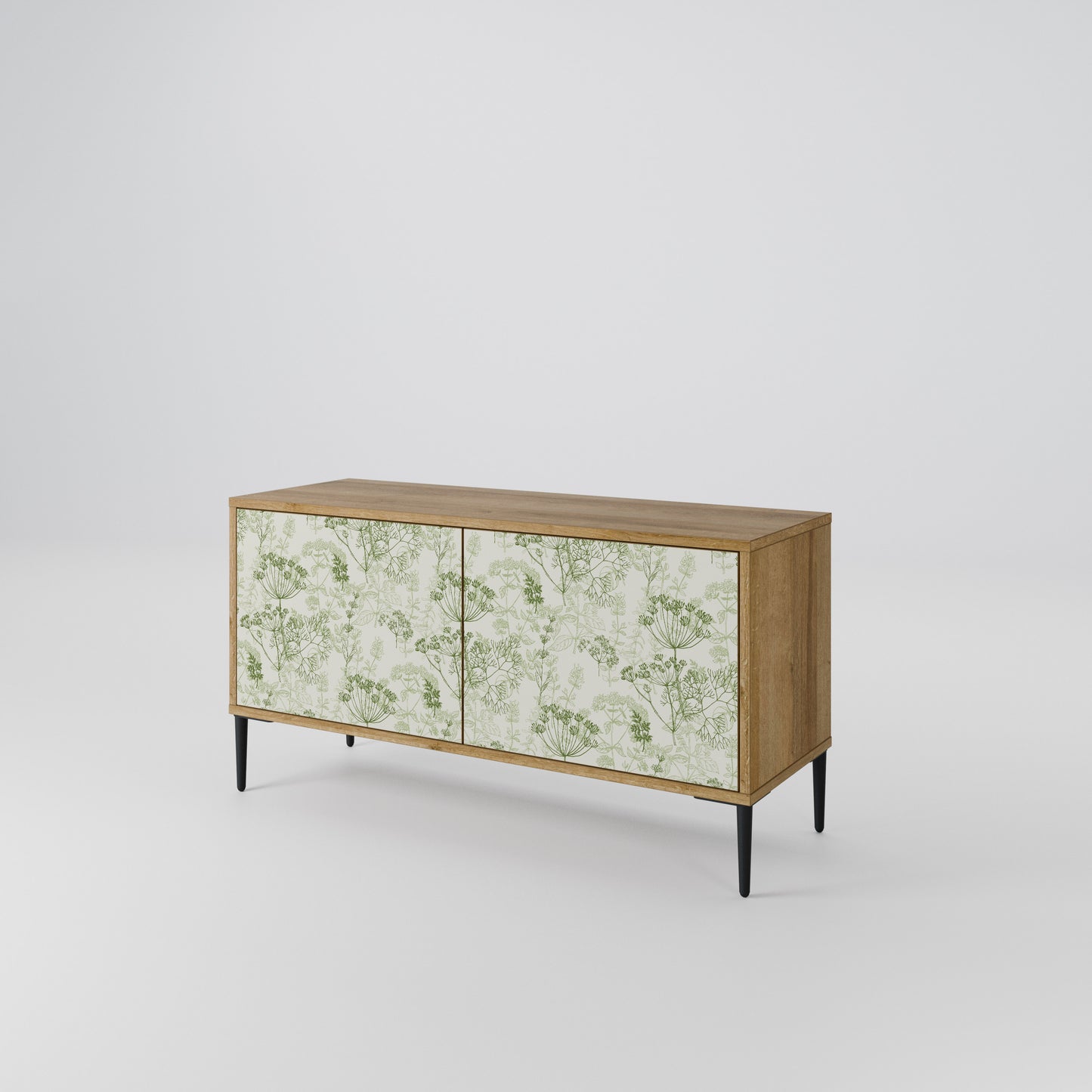 FENNEL BALDACHIN Compact 2-Door TV Cabinet