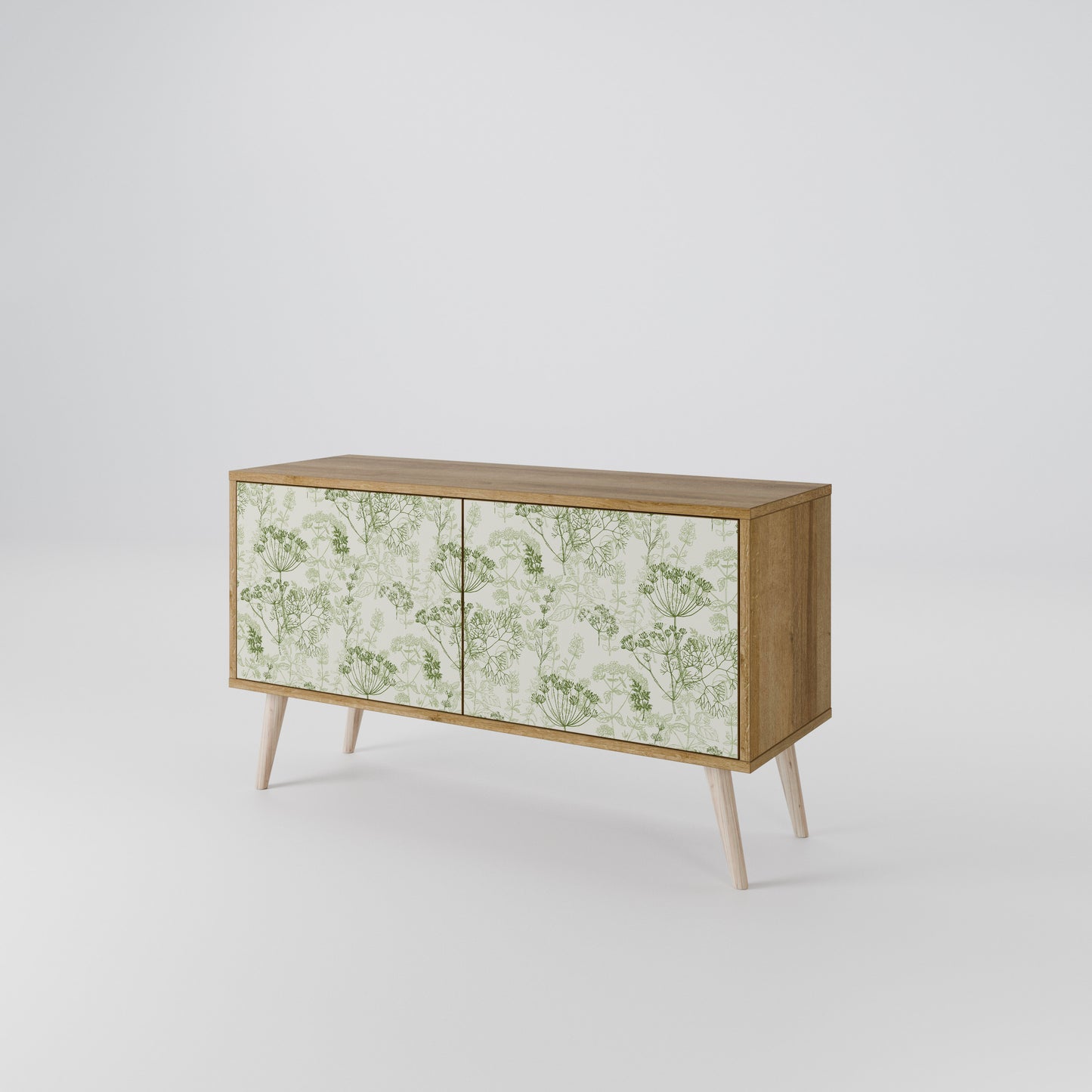 FENNEL BALDACHIN Compact 2-Door TV Cabinet