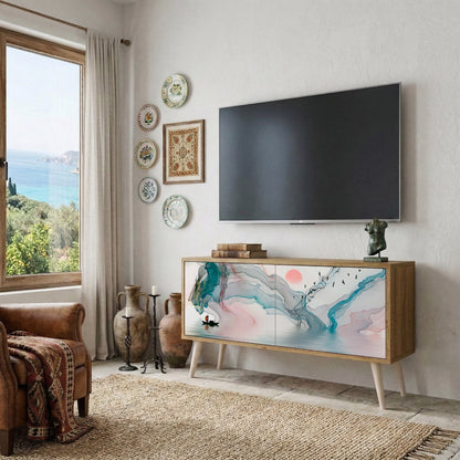 VELVET CROSSING Compact 2-Door TV Cabinet