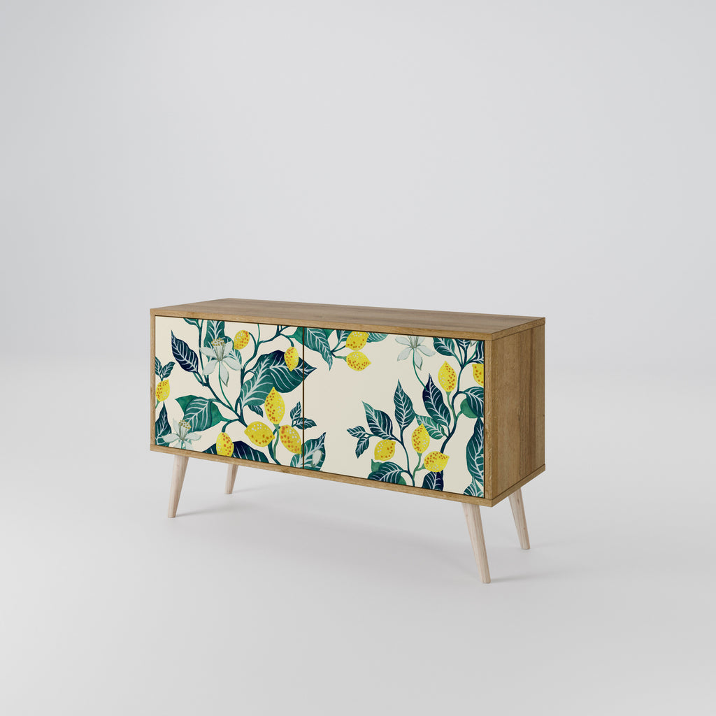 LEMON TREE Móvel de TV Compacto de 2 Portas