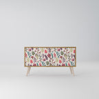 AUTUMN SUNDRIES Móvel de TV Compacto de 2 Portas