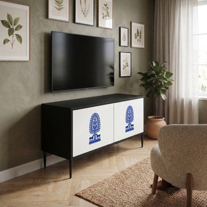 POLISH FOLK ART Móvel de TV Compacto de 2 Portas