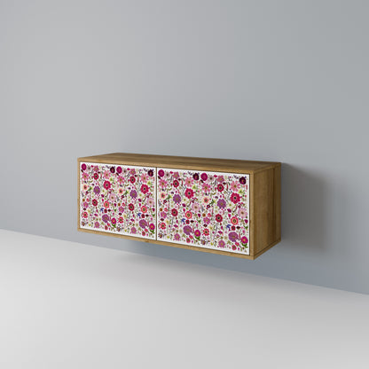 PETAL GARDEN Móvel de TV Compacto de 2 Portas