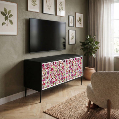 PETAL GARDEN Móvel de TV Compacto de 2 Portas