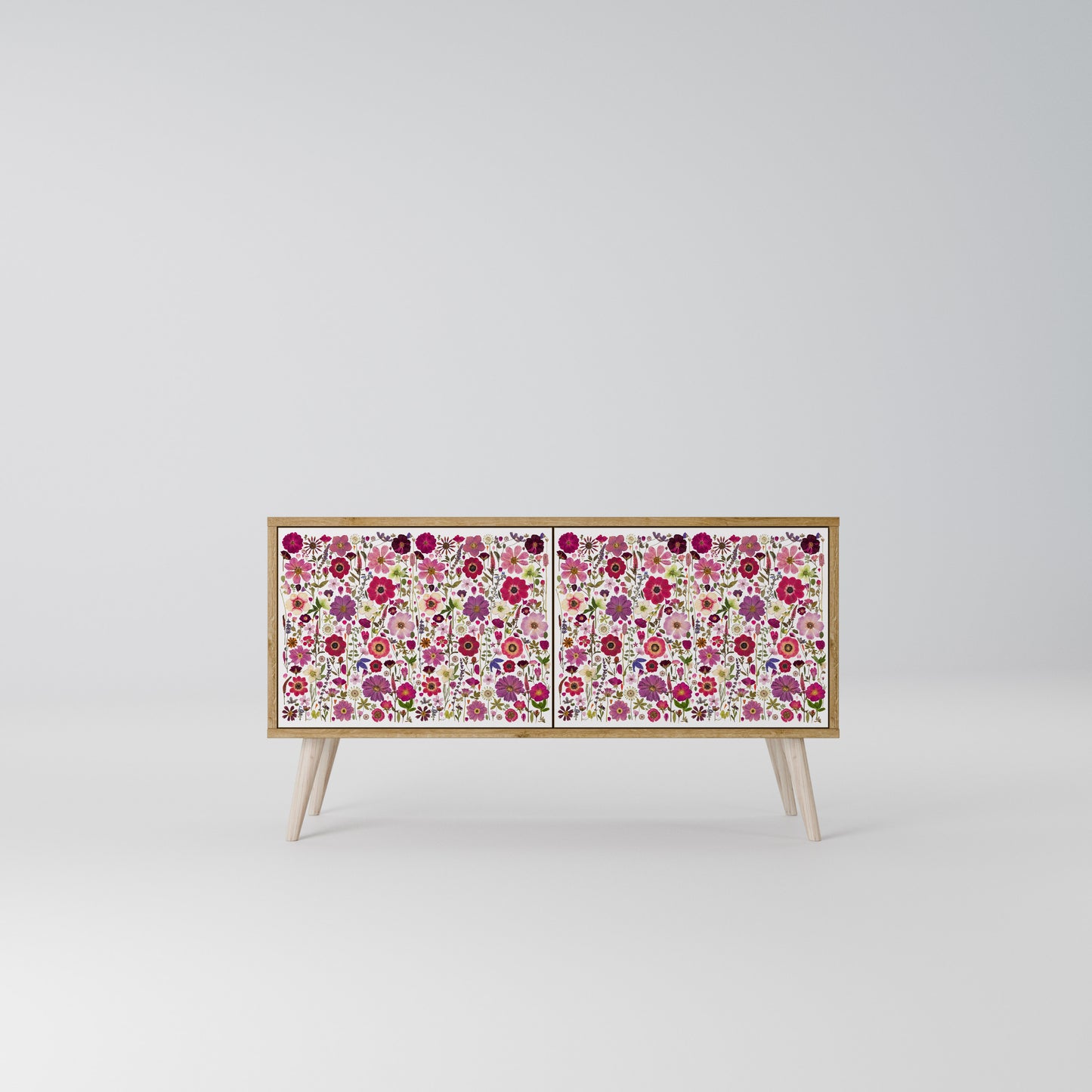 PETAL GARDEN Móvel de TV Compacto de 2 Portas