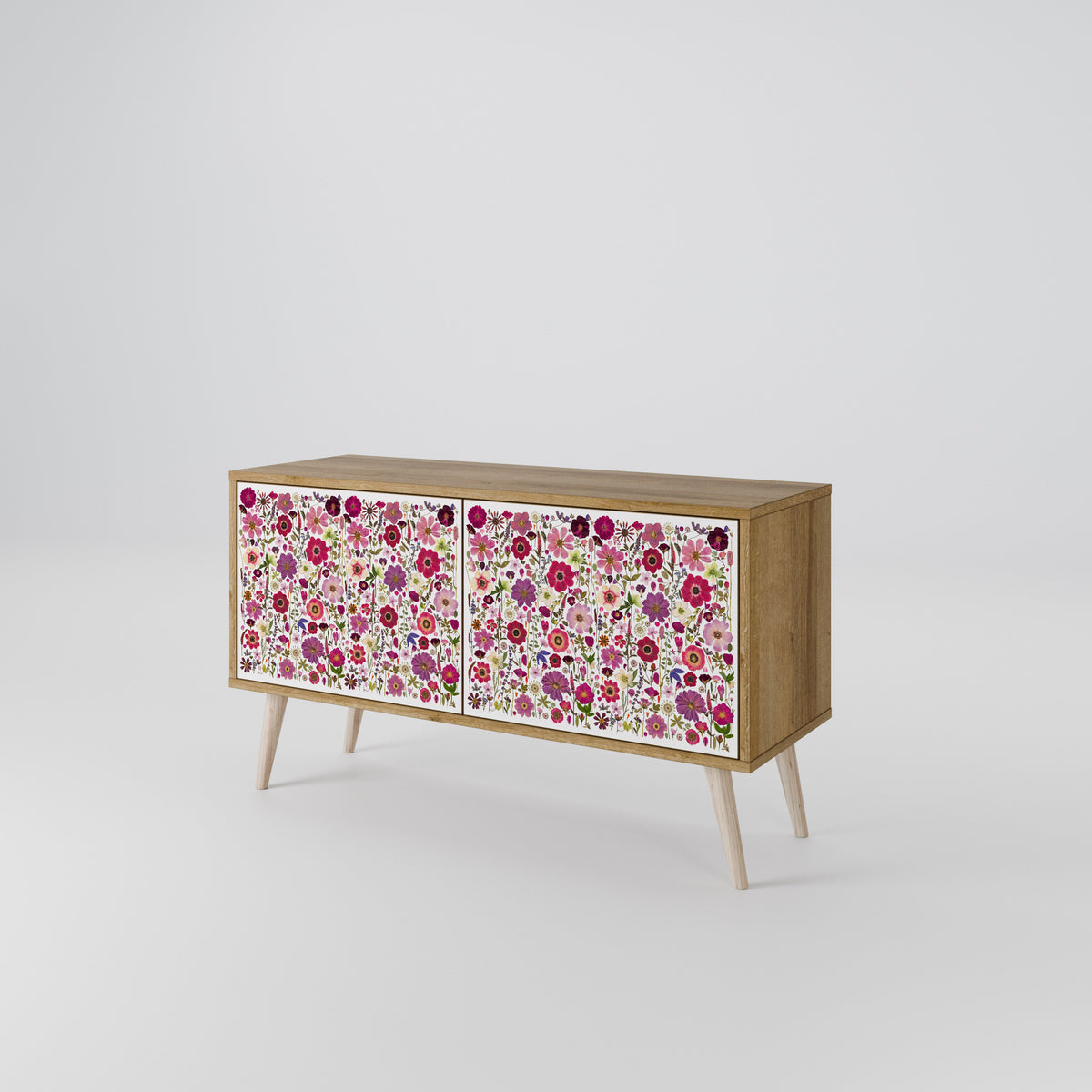 PETAL GARDEN Móvel de TV Compacto de 2 Portas