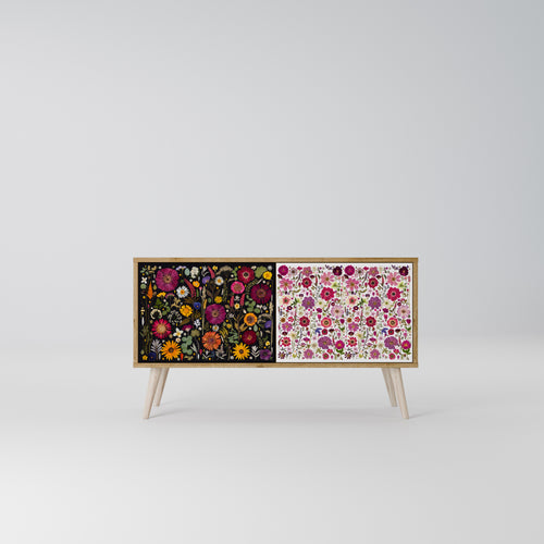 DAYNITE GARDEN Móvel de TV Compacto de 2 Portas